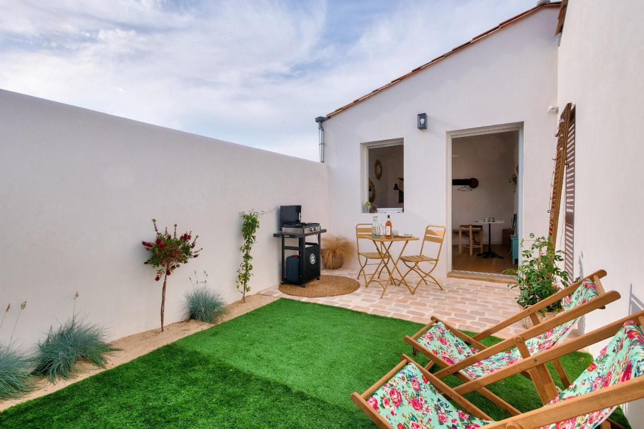 Studio Avec Terrasse A 250 Metres Du Port Rivedoux-Plage Exteriér fotografie